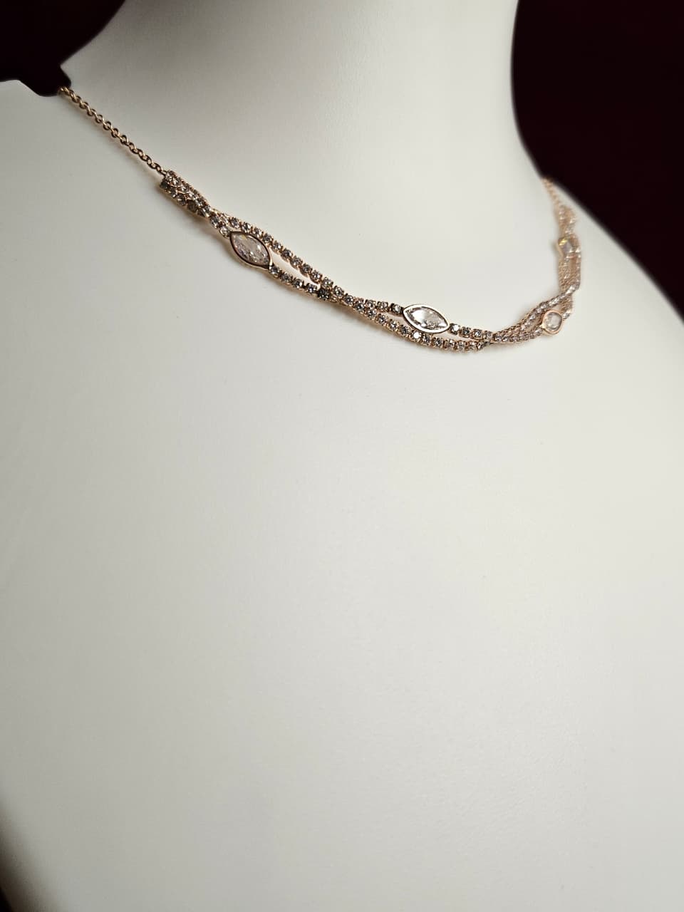 Royal Marquise Crystal Necklace
