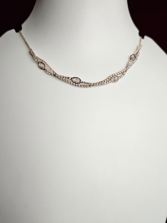 Royal Marquise Crystal Necklace