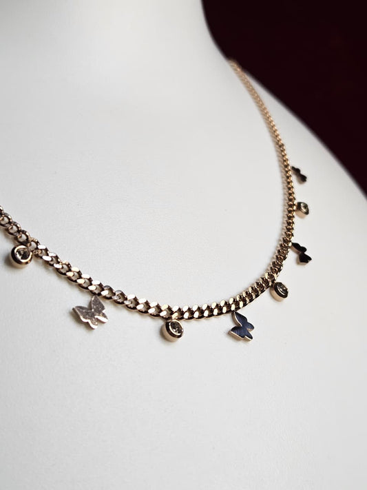 CharmLink Gold Necklace Collection