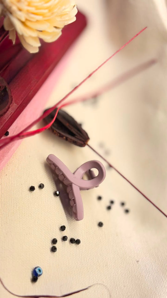 Ribbon Bow Claw Hair Clip