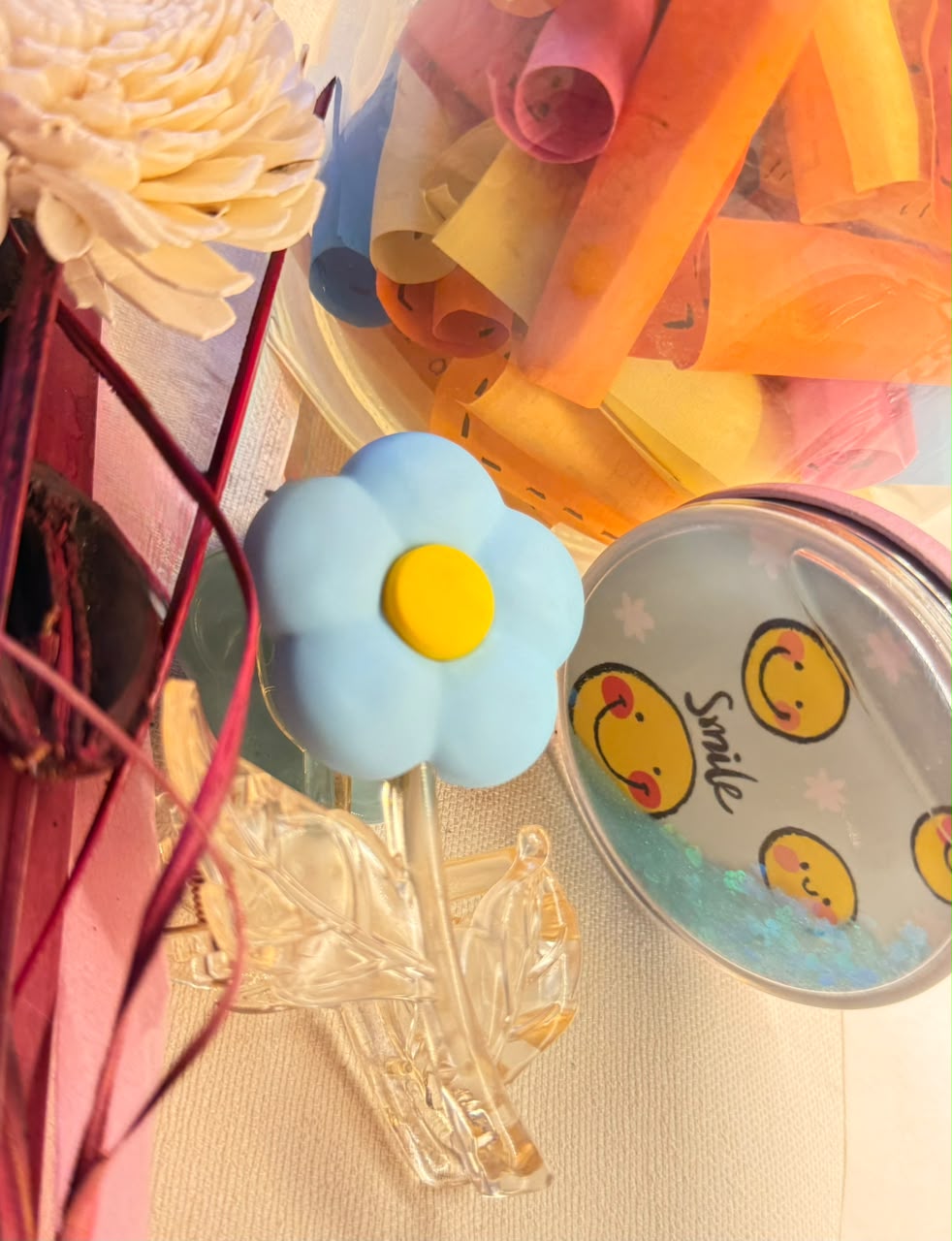 Flower Pop Hair Clips