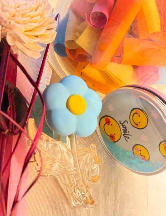 Flower Pop Hair Clips